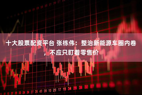 十大股票配资平台 张栋伟：整治新能源车圈内卷，不应只盯着零售价